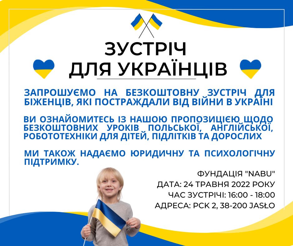 Organizacyjne spotkanie dla Ukrainy