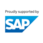 Logo dla Proudly supported by SAP